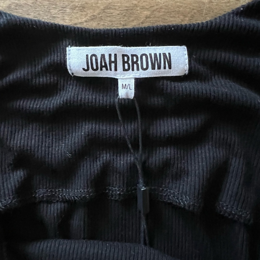 Joah Brown Elegant Black Backless Dress - Picture 3 of 8